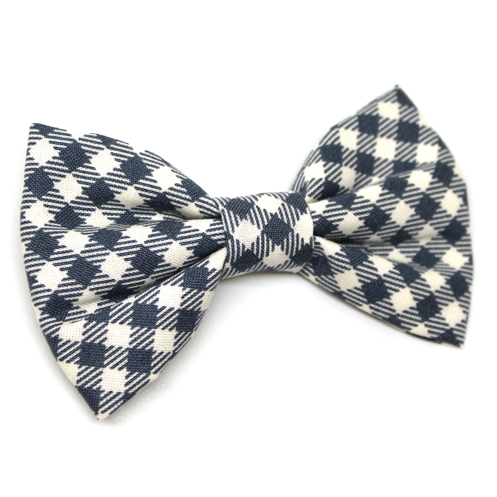 Air Force Blue Checkered Bow Tie