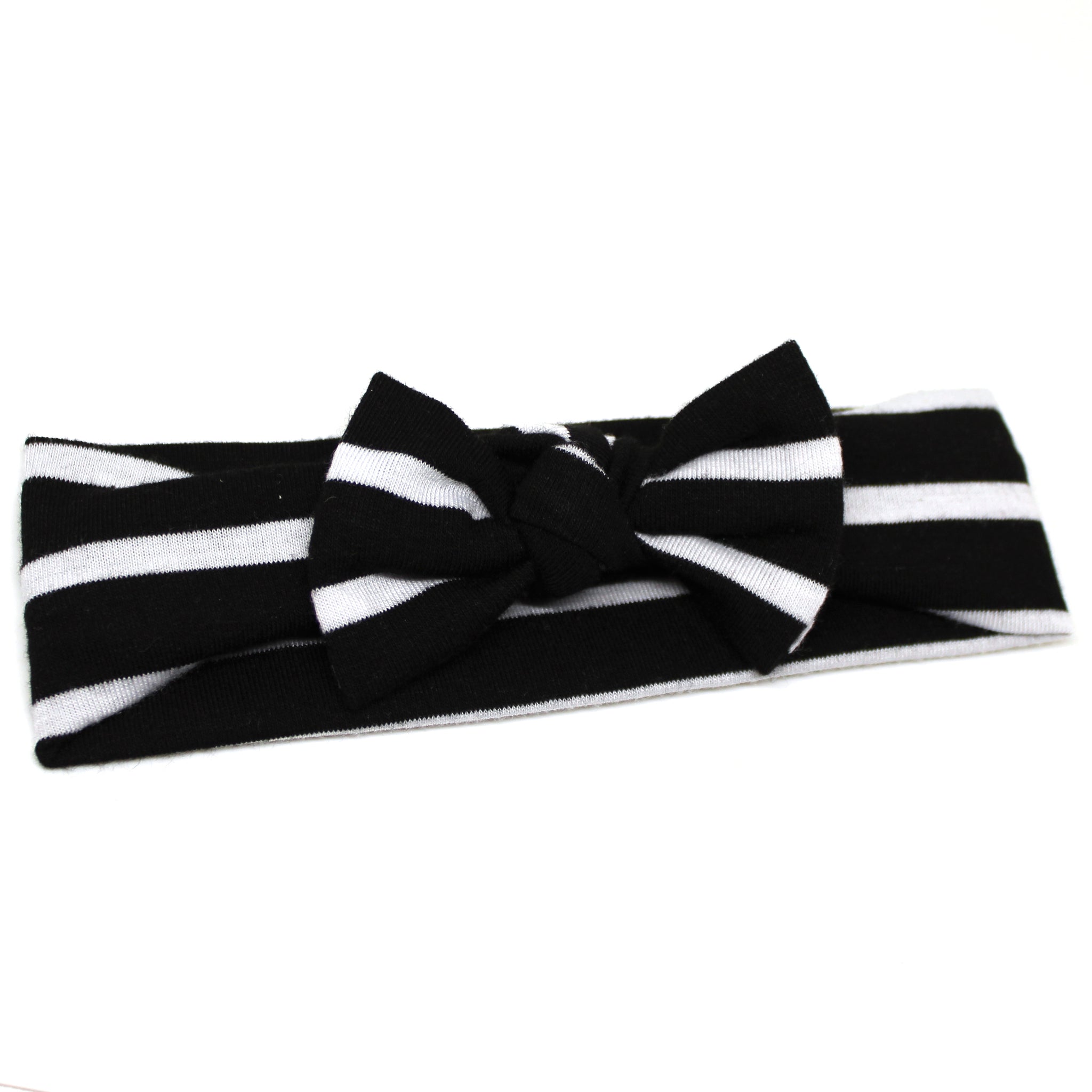 Black Striped Headband