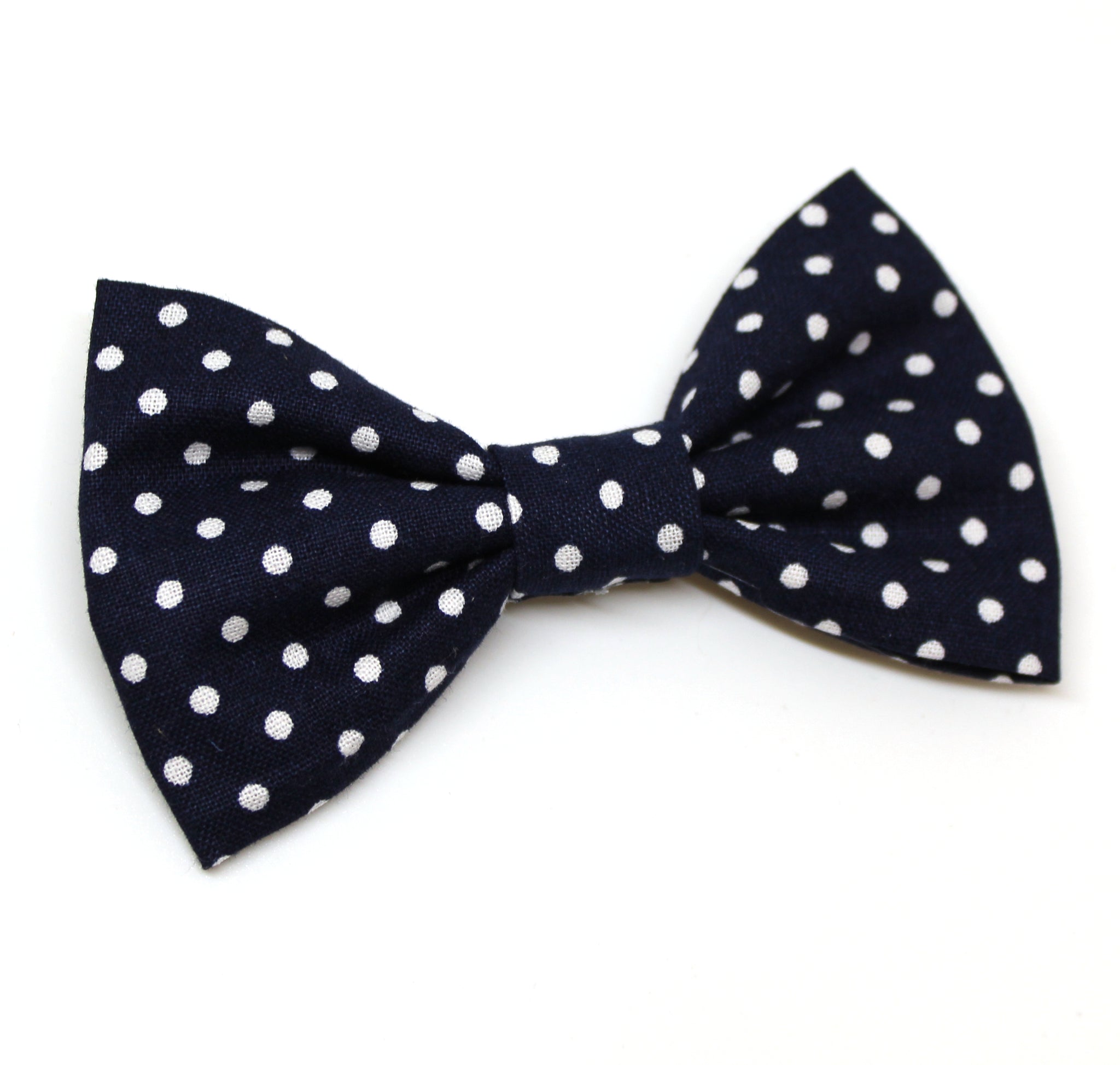 Blue Polkadot Bow Tie