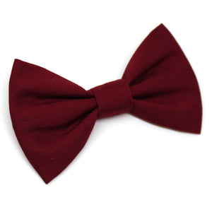 Burgundy Bow Tie
