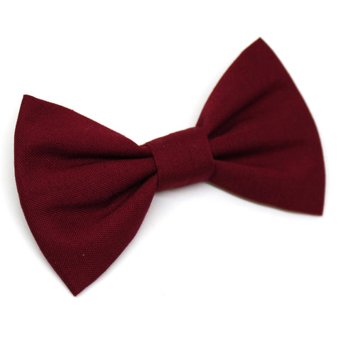Burgundy Bow Tie
