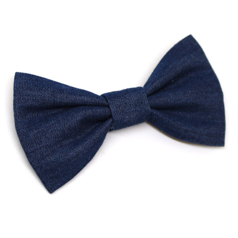 Denim Bow Tie