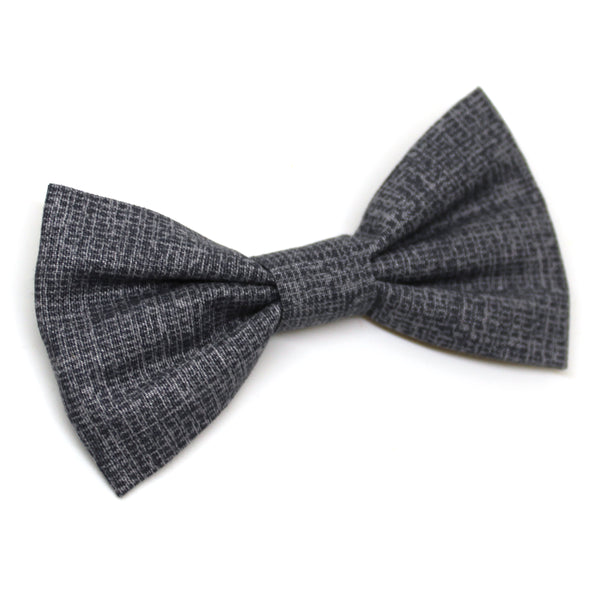 Gray Bow Tie