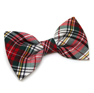 Holiday Plaid Bow Tie