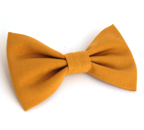 Mustard Yellow Bow Tie