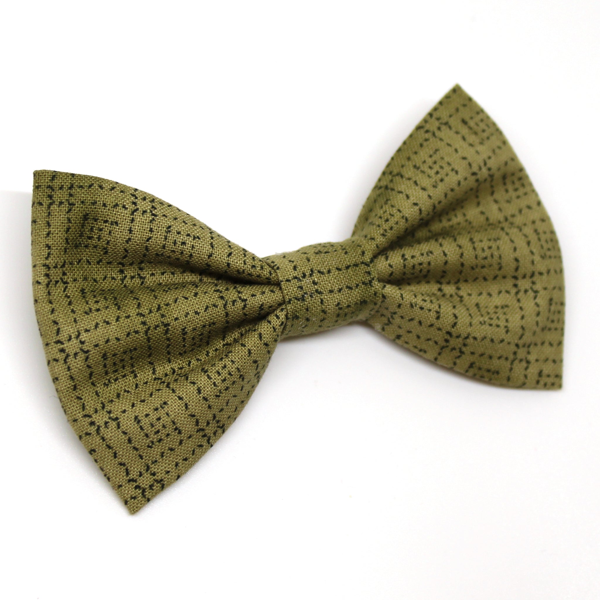 Olive Green Bow Tie