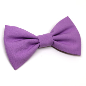 Pastel Purple Bow Tie