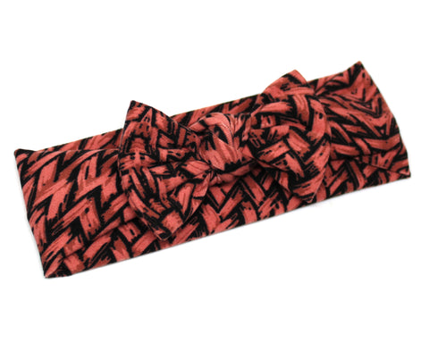Pink Braided Headband