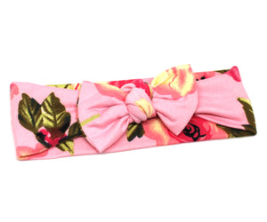 Pink Floral Headband