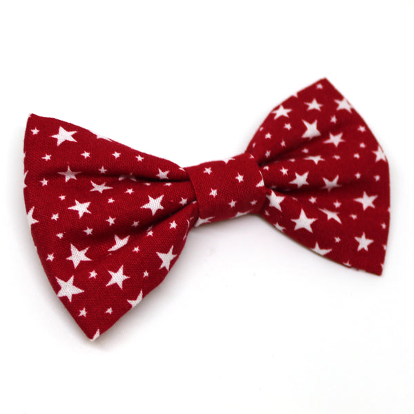 Red Stars Bow Tie