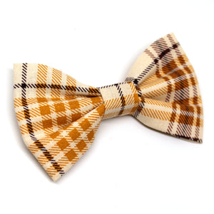 Autumn Plaid Bow Tie