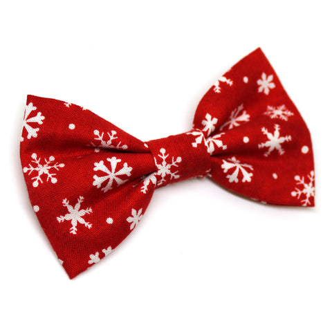Snowflake Bow Tie