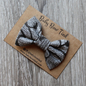 Winter Brown Bow Tie