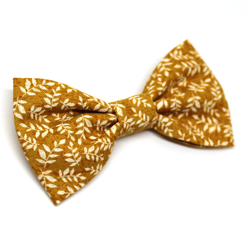Yellow Leaf Bow Tie